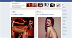 Desktop Screenshot of cucams.com